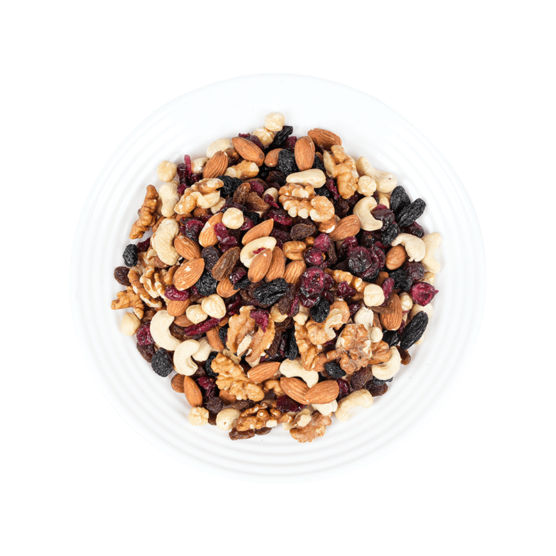 Kacang campuran harian yang dipelihara buah b